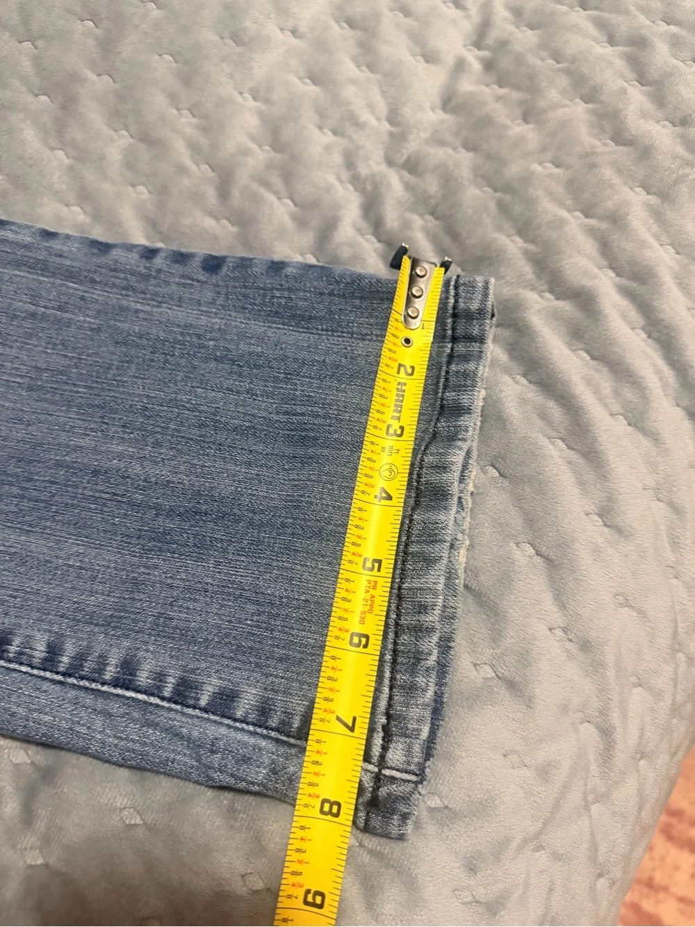 refuge bootcut Light Blue Jeans 7R #48 - Picture 10 of 13